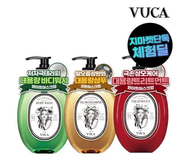 VUCA Body Wash / Shampoo 510ml