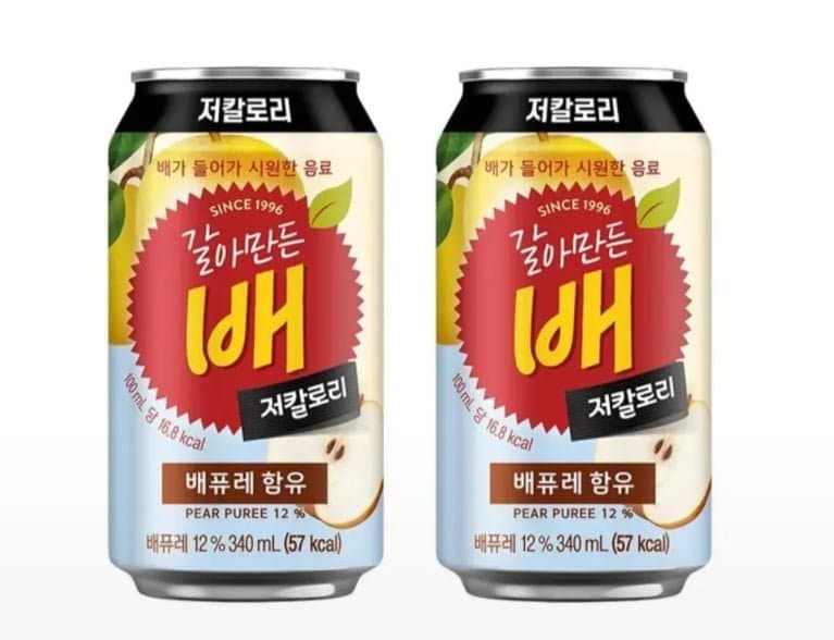 갈아만든 배 저칼로리 24캔