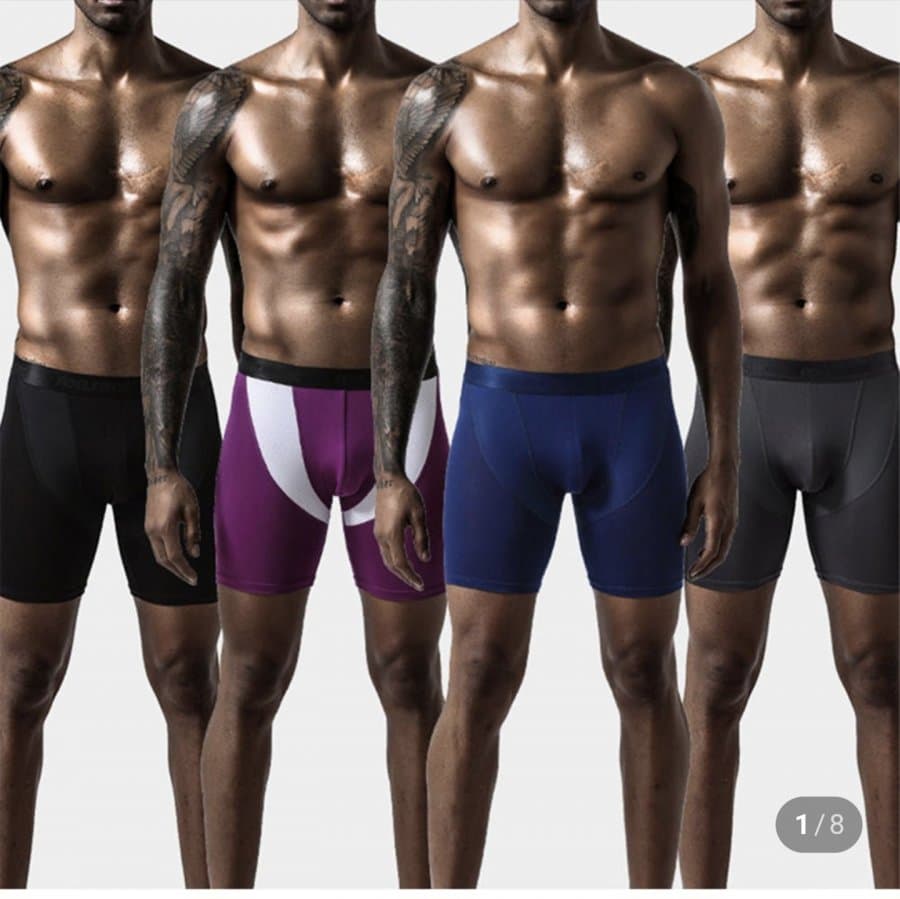 Men's Modal-Cotton 3-Boxer Trunk
