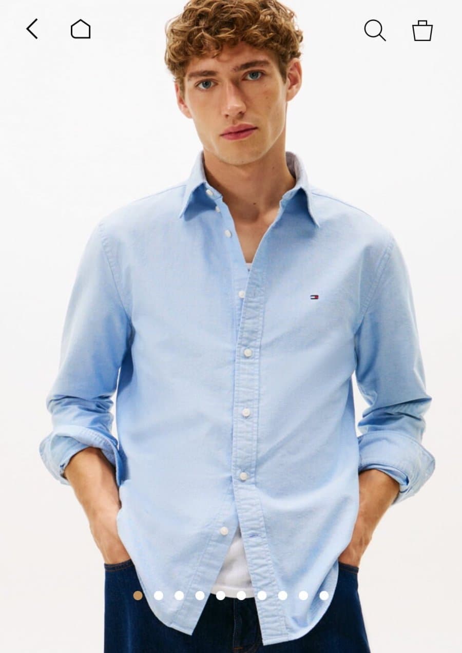 Tommy Hilfiger 옥스포드 셔츠