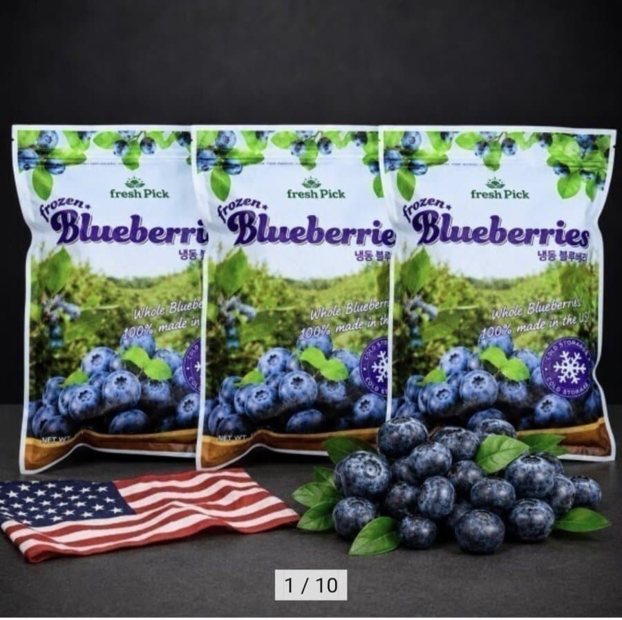 냉동블루베리 1kg x 3개