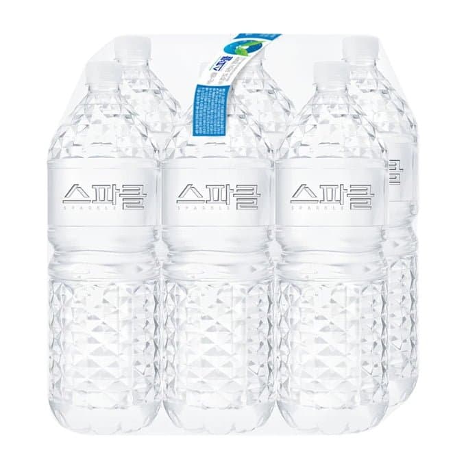 스파클 무라벨 생수 2L 24개