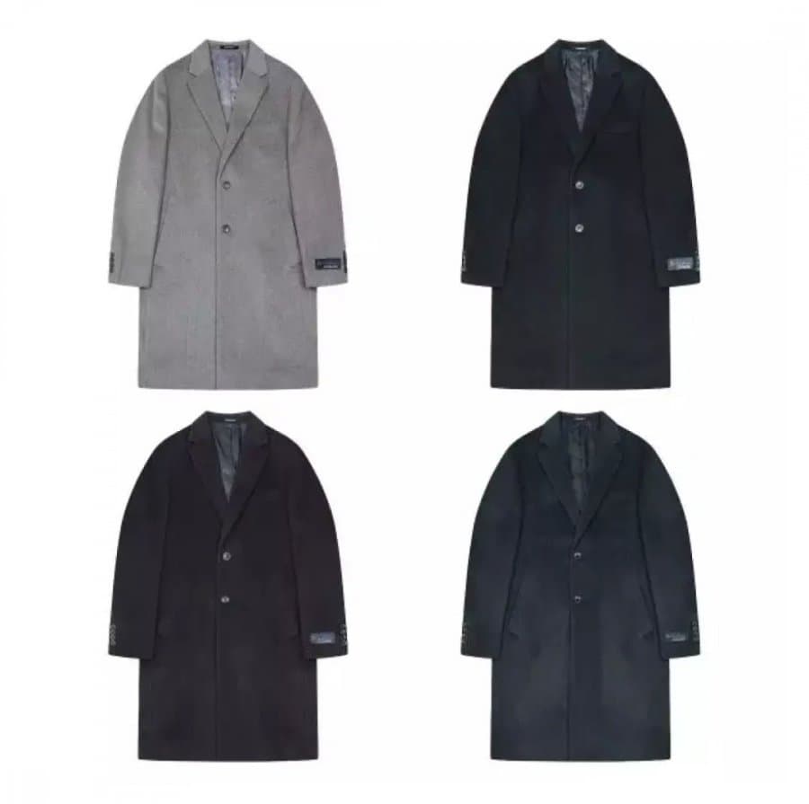Pareon Wool Cashmere Basic Chester Coat