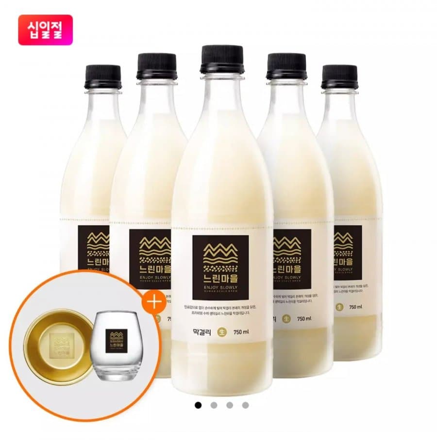 느린마을막걸리 750ml