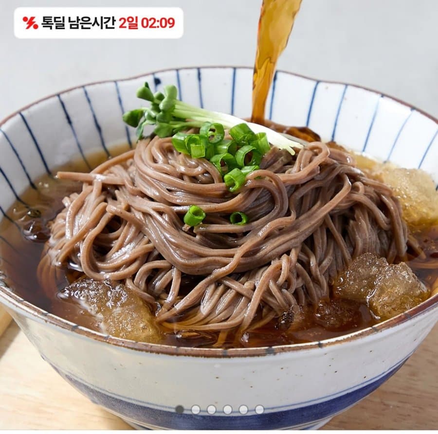 정통 수타 메밀소바 5인분