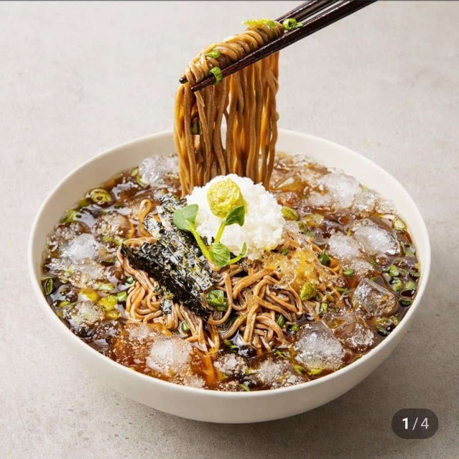 생 메밀소바 6인분