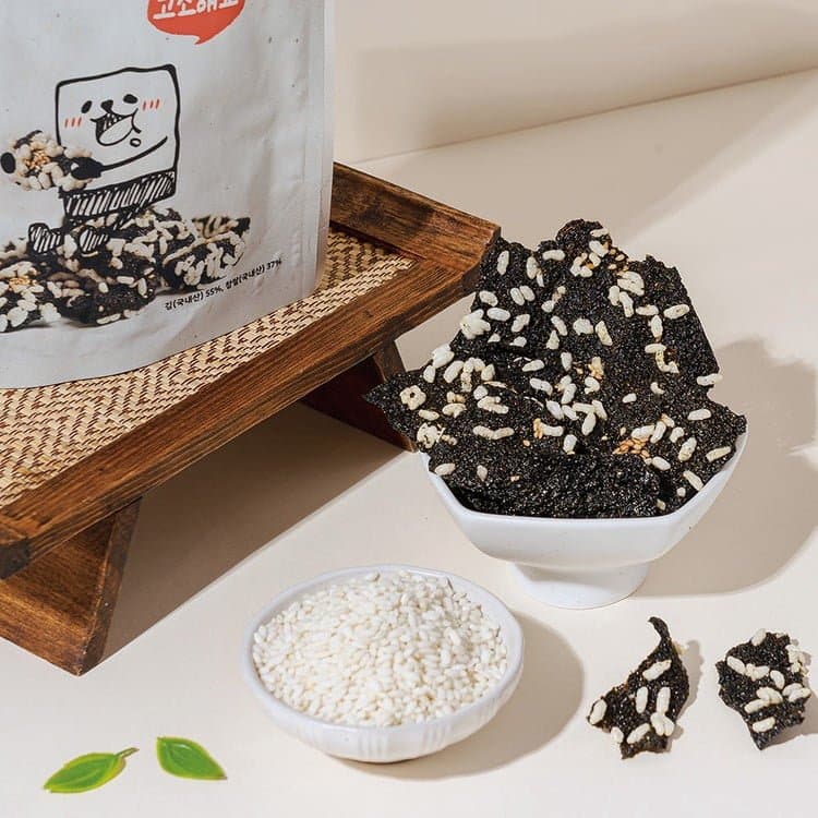 찹쌀꽃 김부각 50g