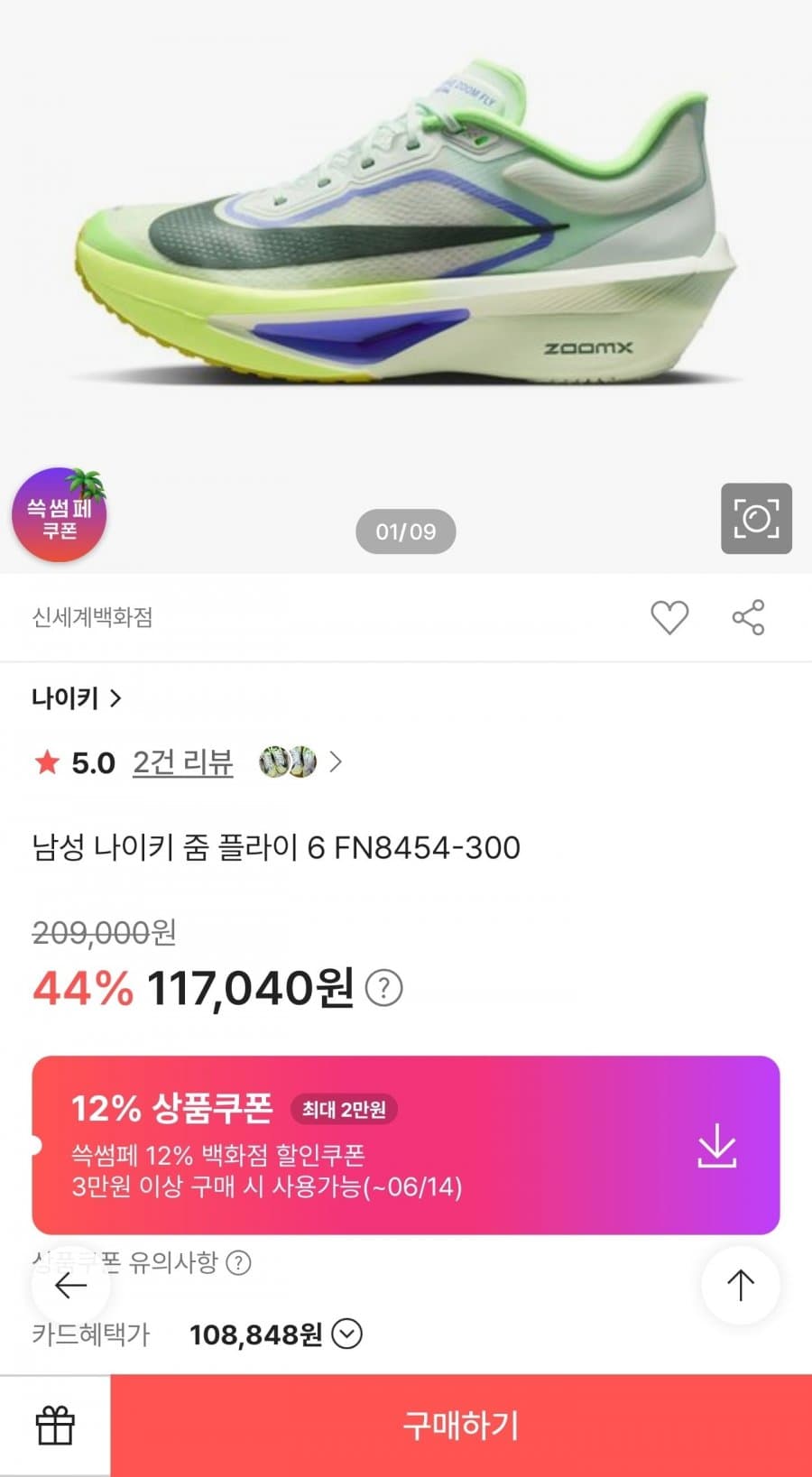 Nike 줌 플라이 6 FN8454-300