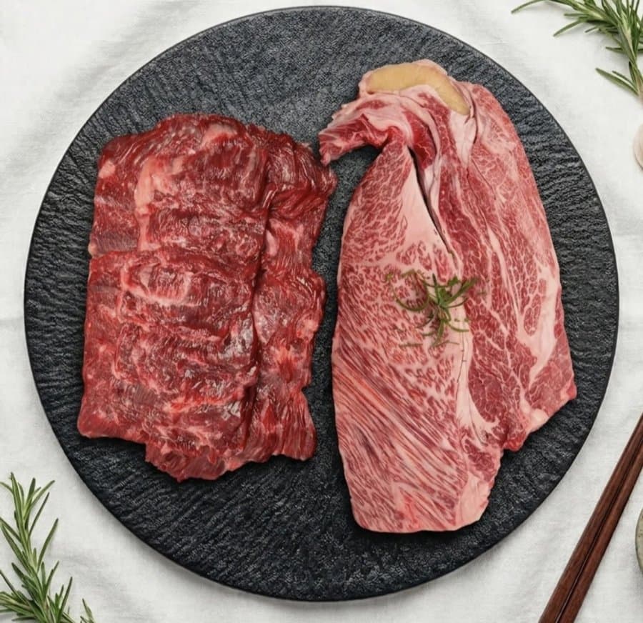 한우 못난이 갈비살 1+ 600g
