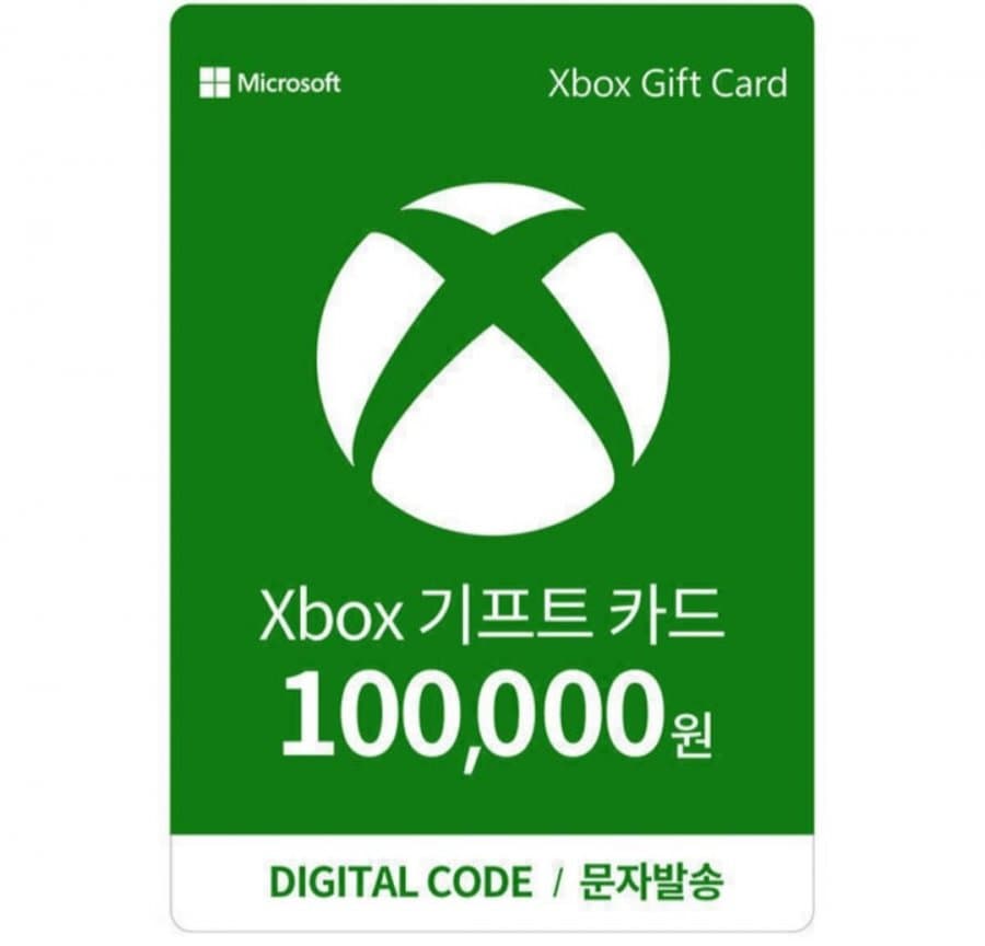 Xbox 기프트카드 10만원