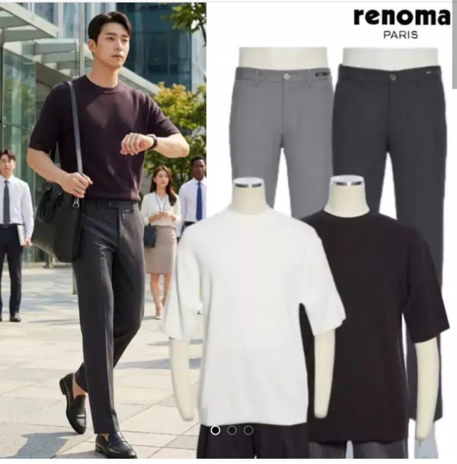 레노마 여름 팬츠·반팔티