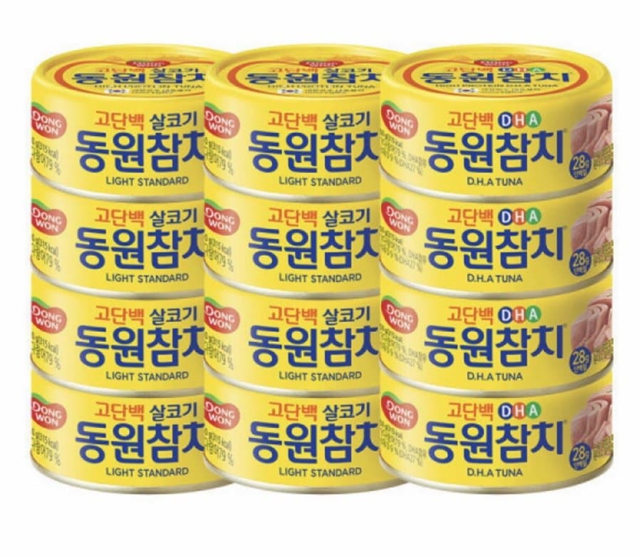 동원 라이트스탠다드 150g 12캔