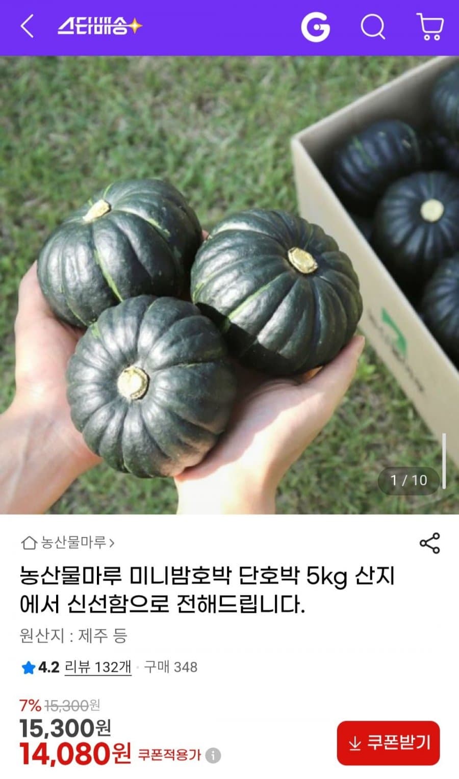 미니밤호박 5kg