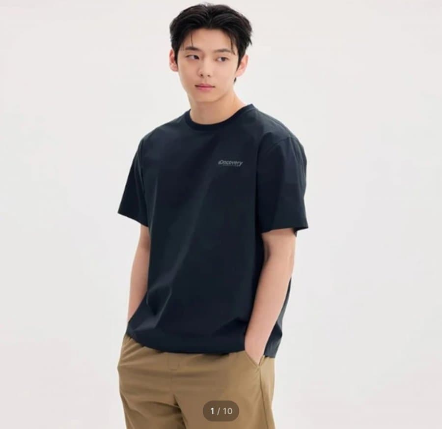 Discovery 우븐 반팔티 2장