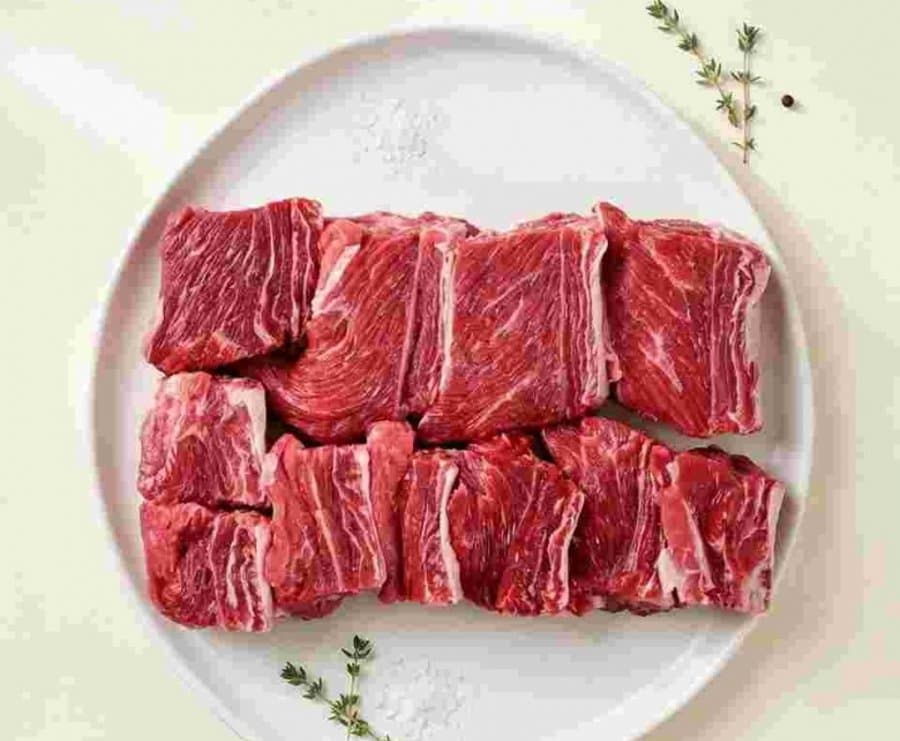 호주산 냉장 소 찜갈비