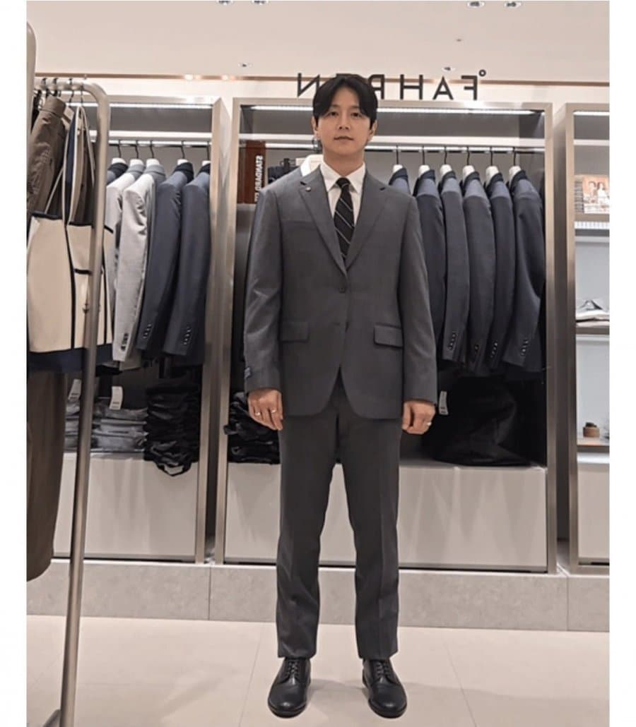 Fahrenheit 울 캐시미어 정장