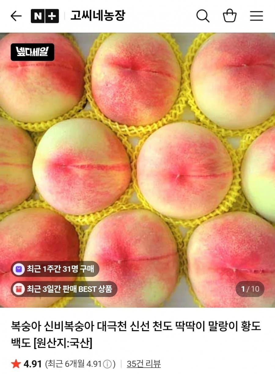 대극천 복숭아 2kg