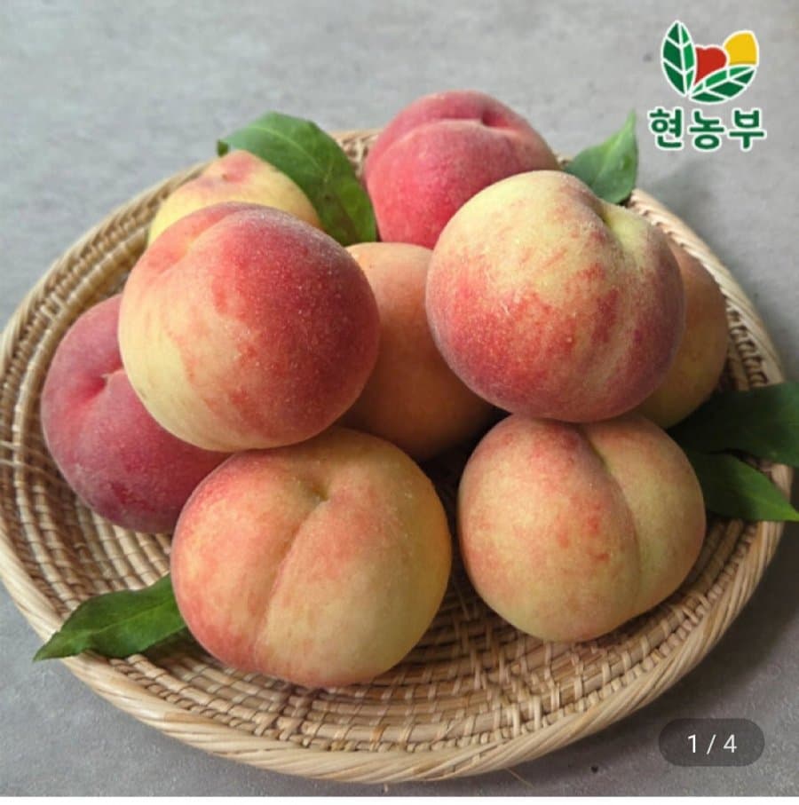대극천 납작 복숭아 1kg