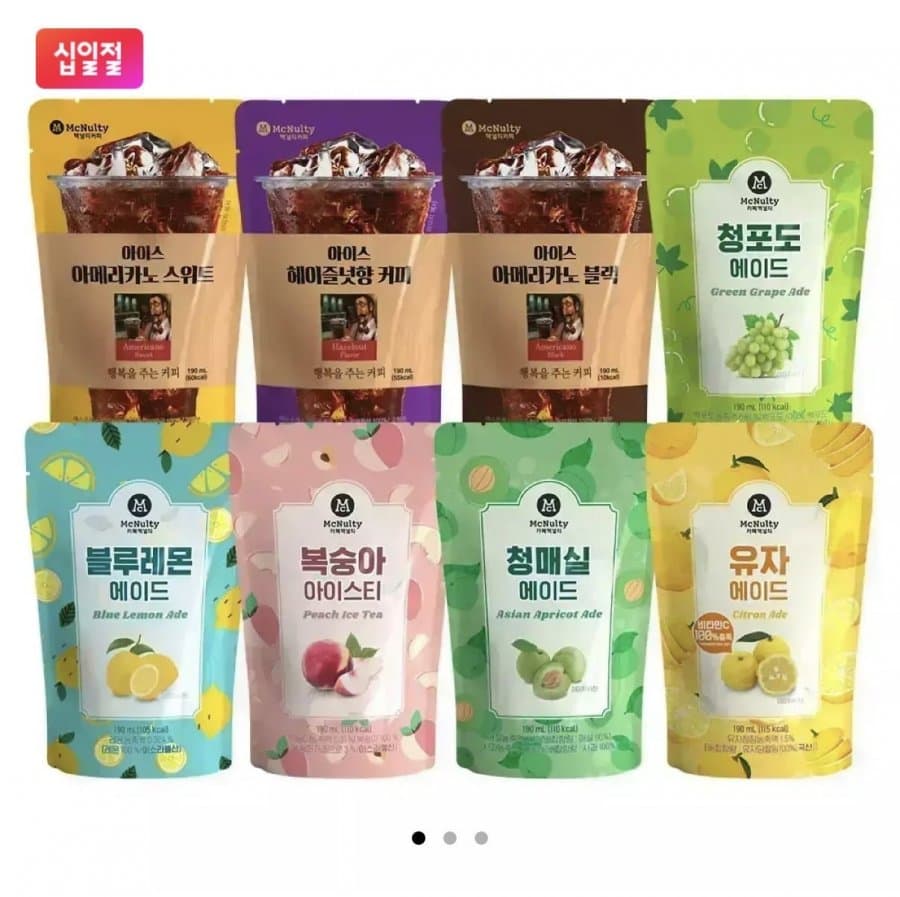 맥널티 파우치 커피 190ml 30개