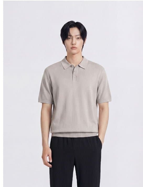 폴햄 여름 반팔 니트