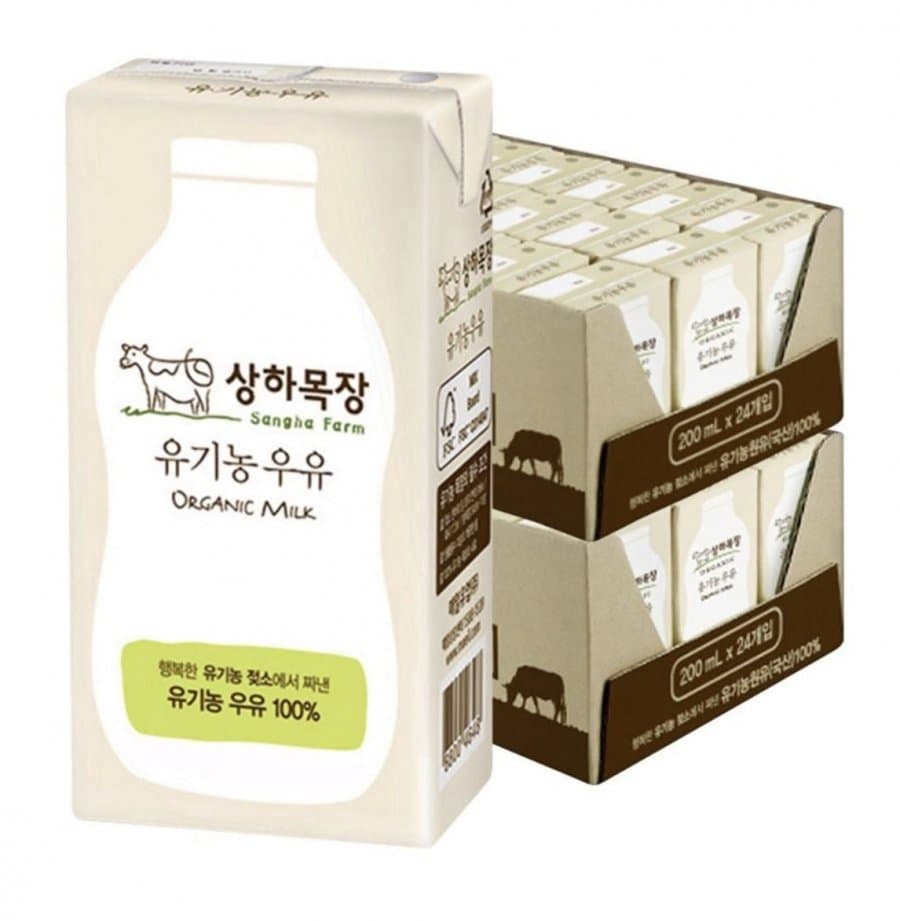 상하목장 유기농 멸균우유 48팩