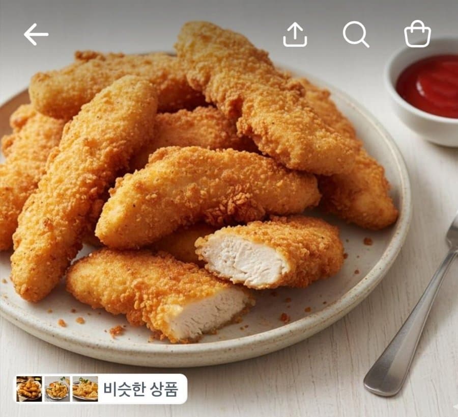 맘스터치 시그니처 치킨텐더 2kg