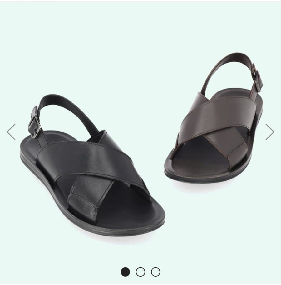 엘칸토 소가죽 샌들