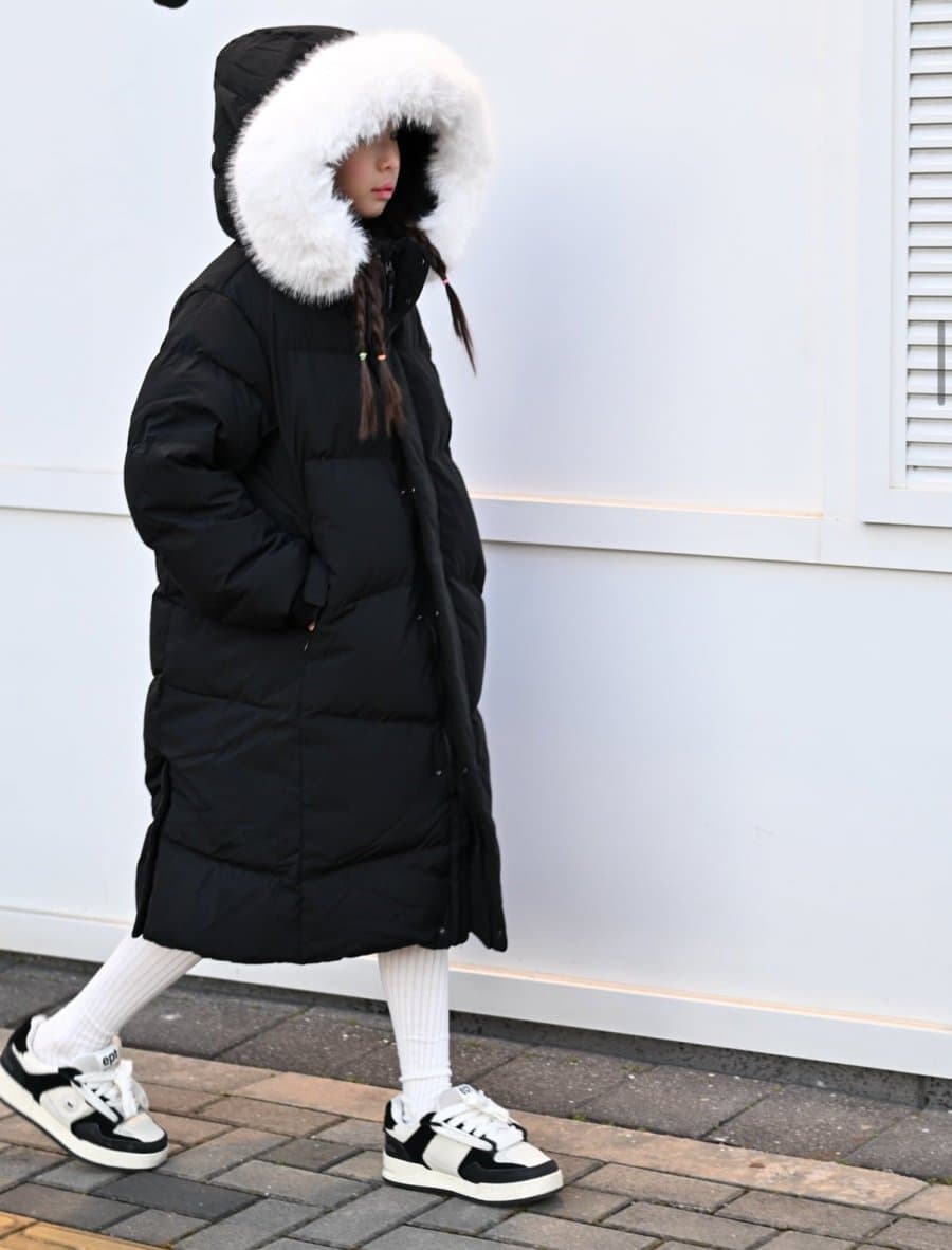 블랙야크키즈 헤비 롱다운