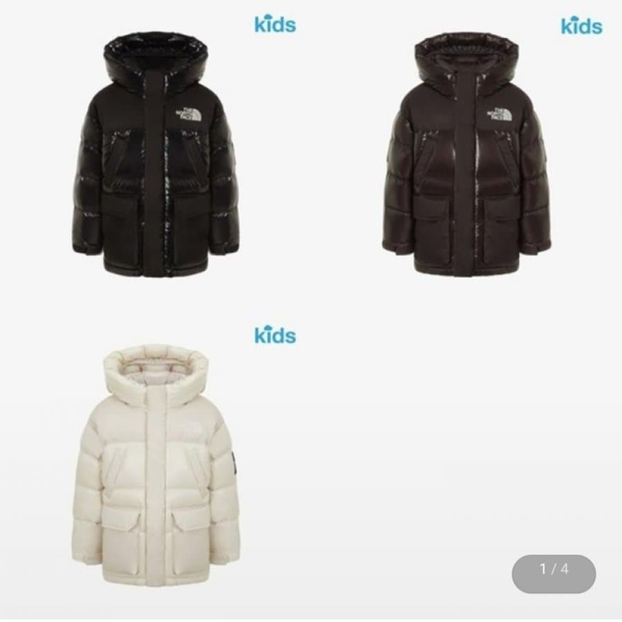 North Face 키즈 3IN1 눕시 파카