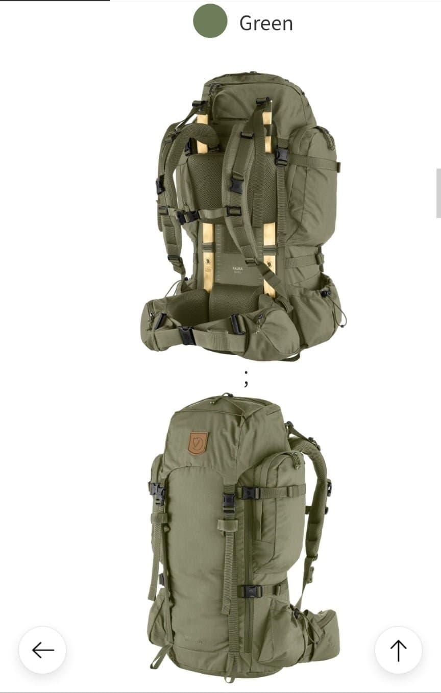 Fjällräven 카이가 55L
