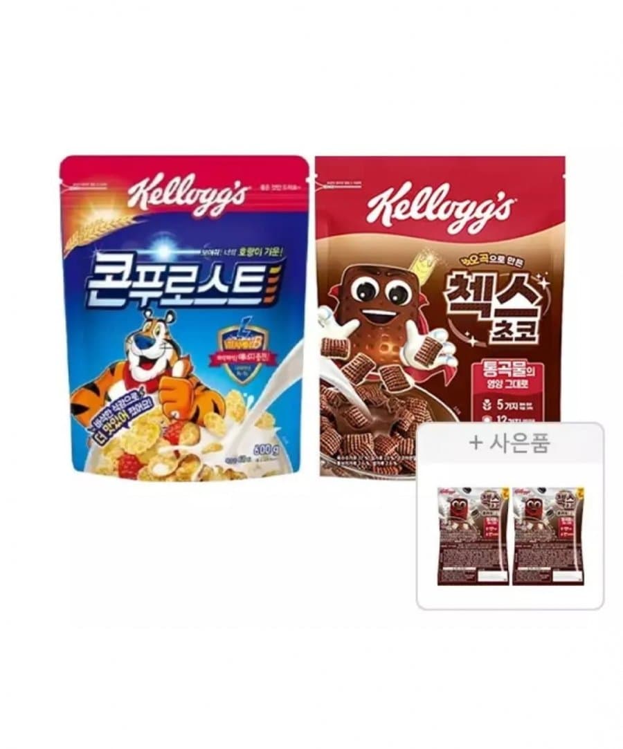 켈로그 콘푸로스트+첵스초코
