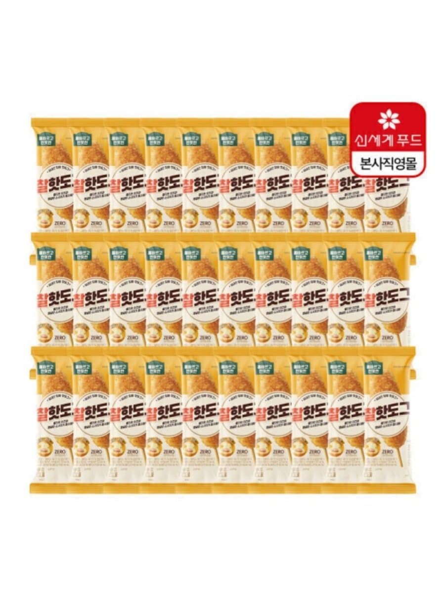 올반 찰핫도그 80g 30봉