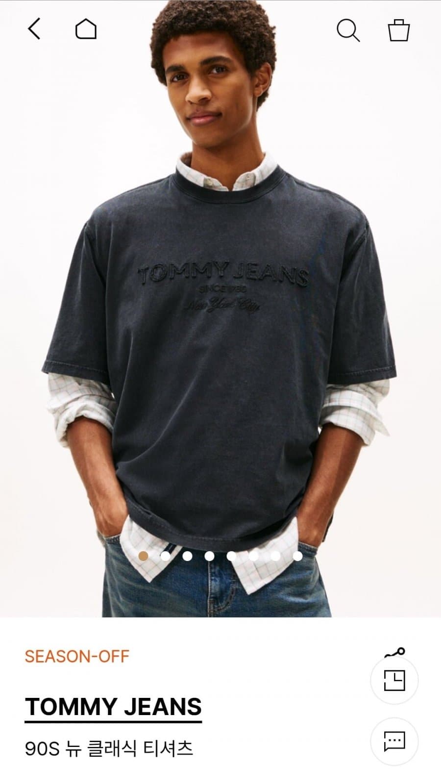Tommy Hilfiger 90S 클래식 티셔츠