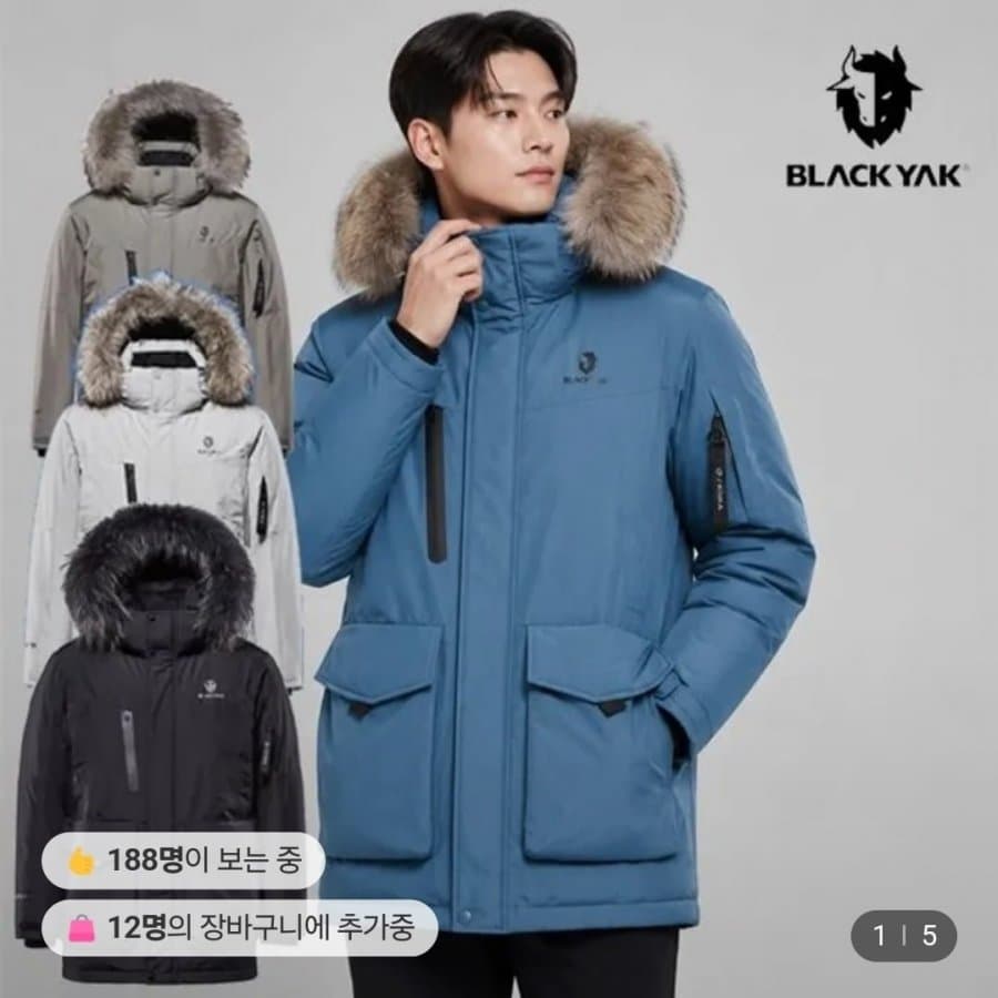 블랙야크 히마 GTX 다운