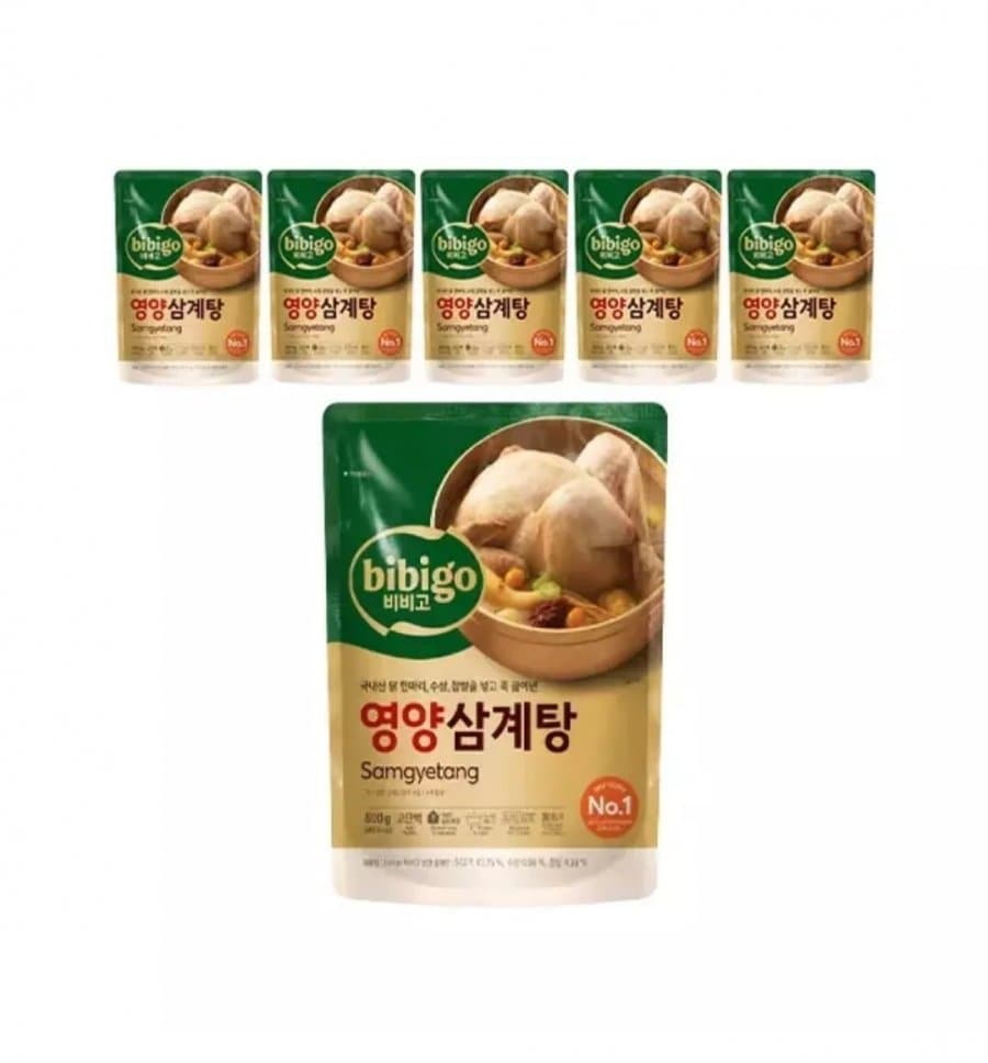 비비고 영양삼계탕 800g 6개