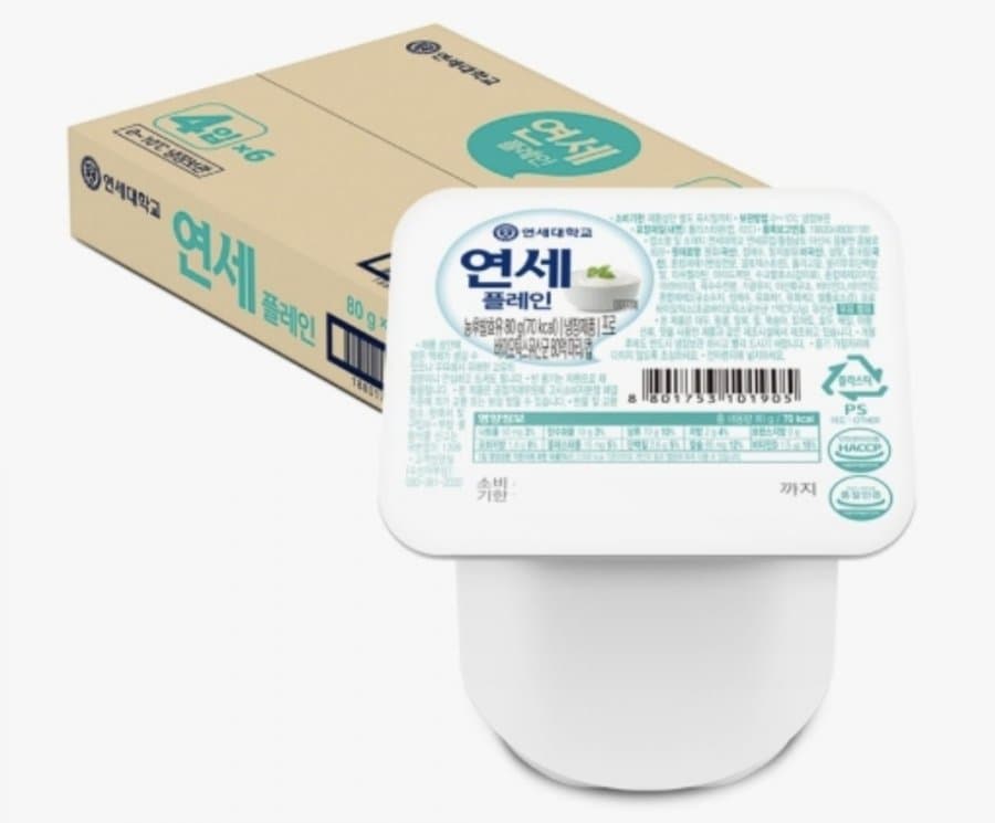 연세 떠먹는 요거트 플레인 24개