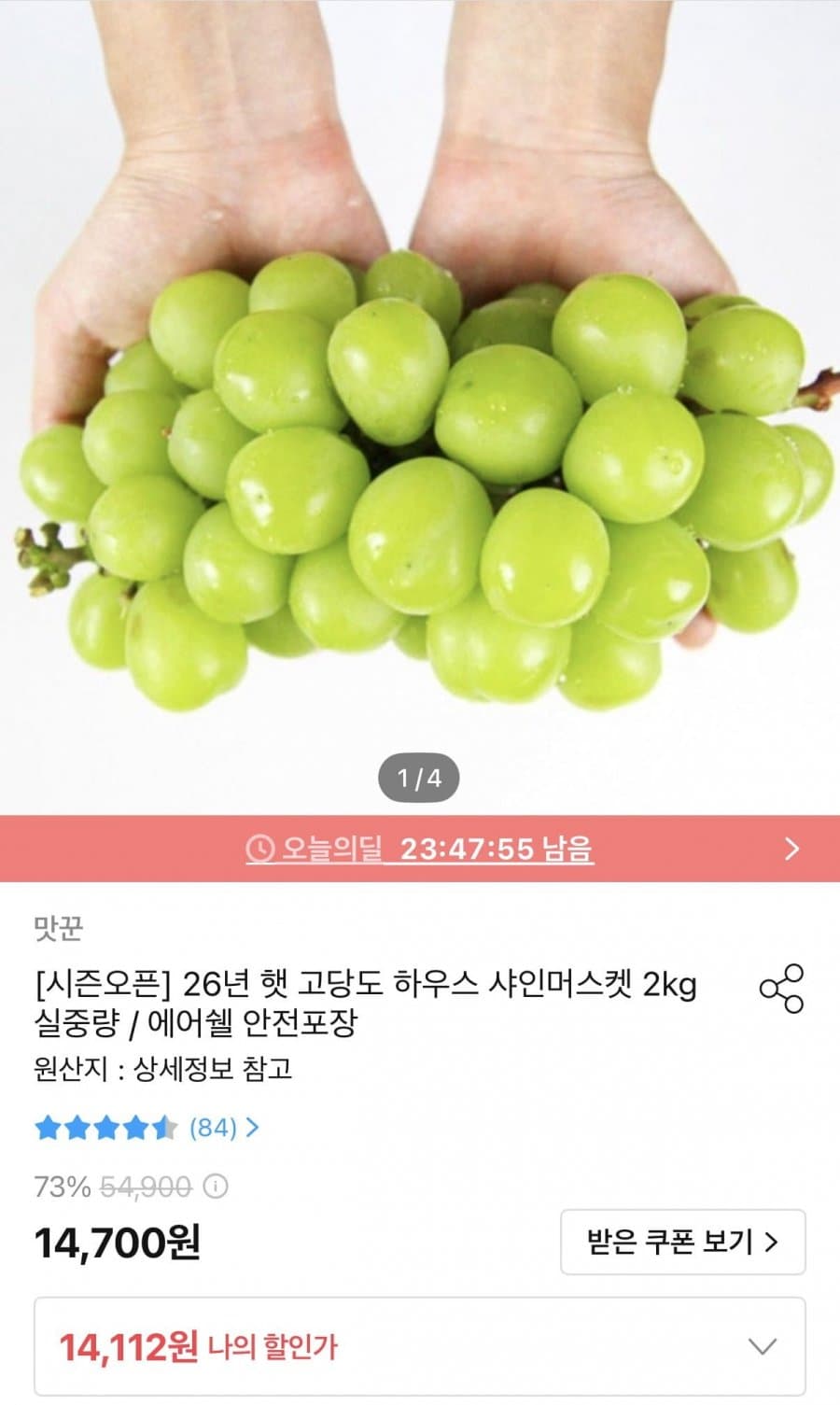 샤인머스켓 2kg
