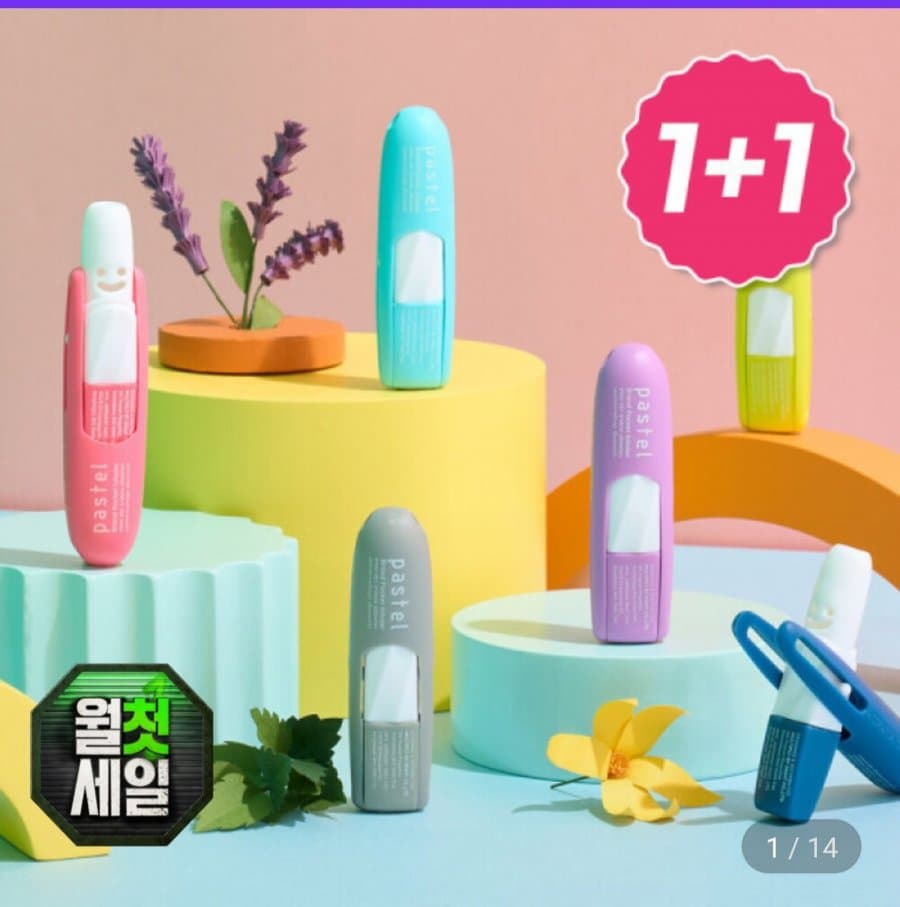 파스텔야돔 오리지널+투명 12개입
