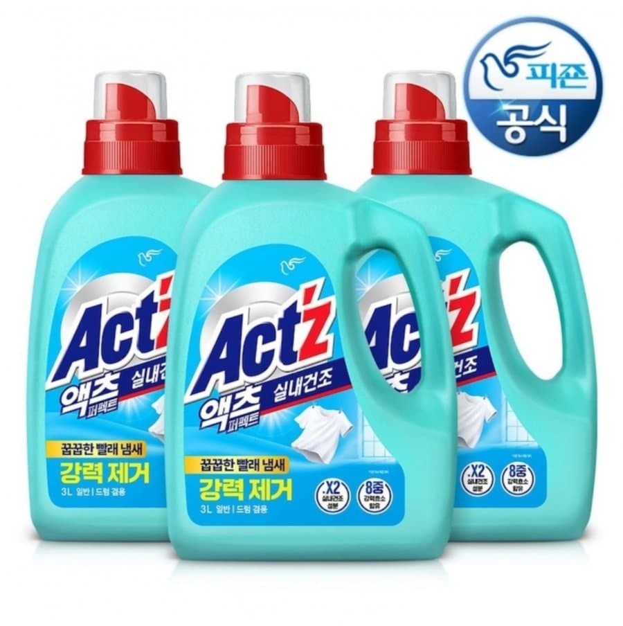 피죤 액츠 퍼펙트 실내건조 3L