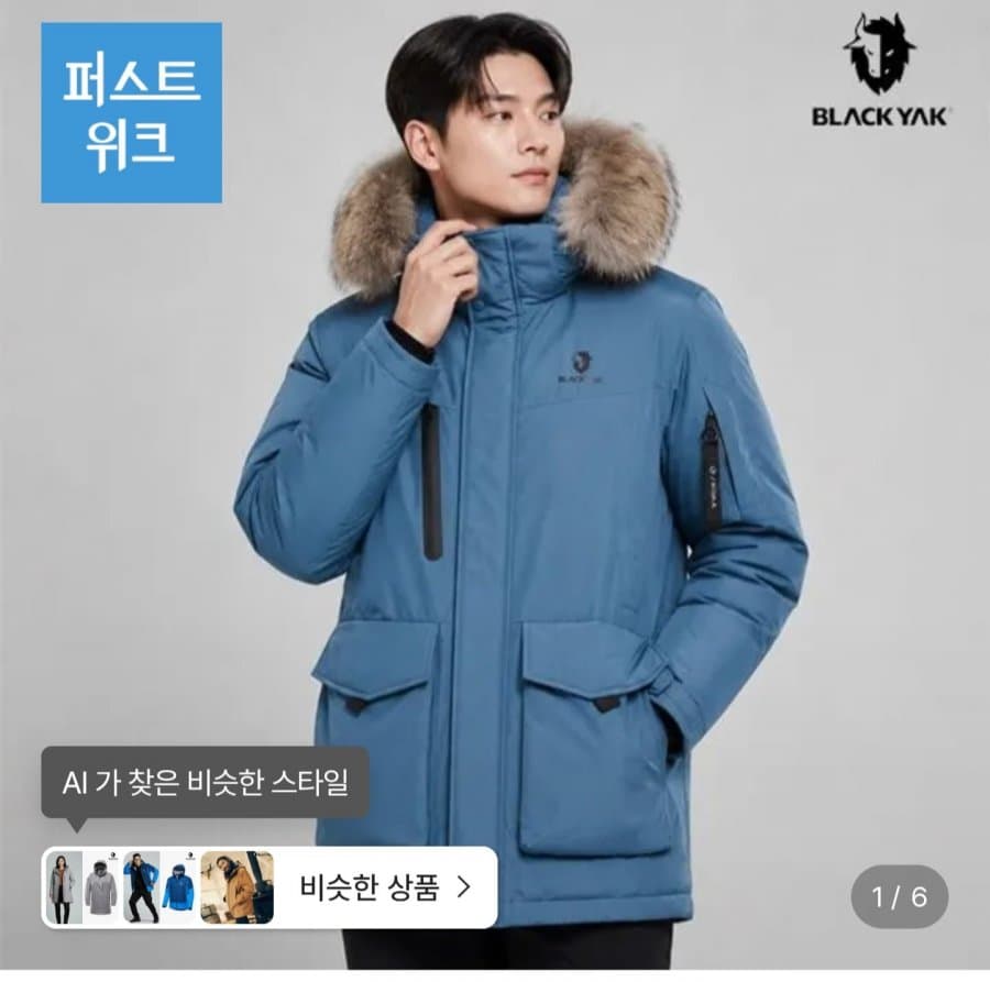 블랙야크 히마 GTX 다운