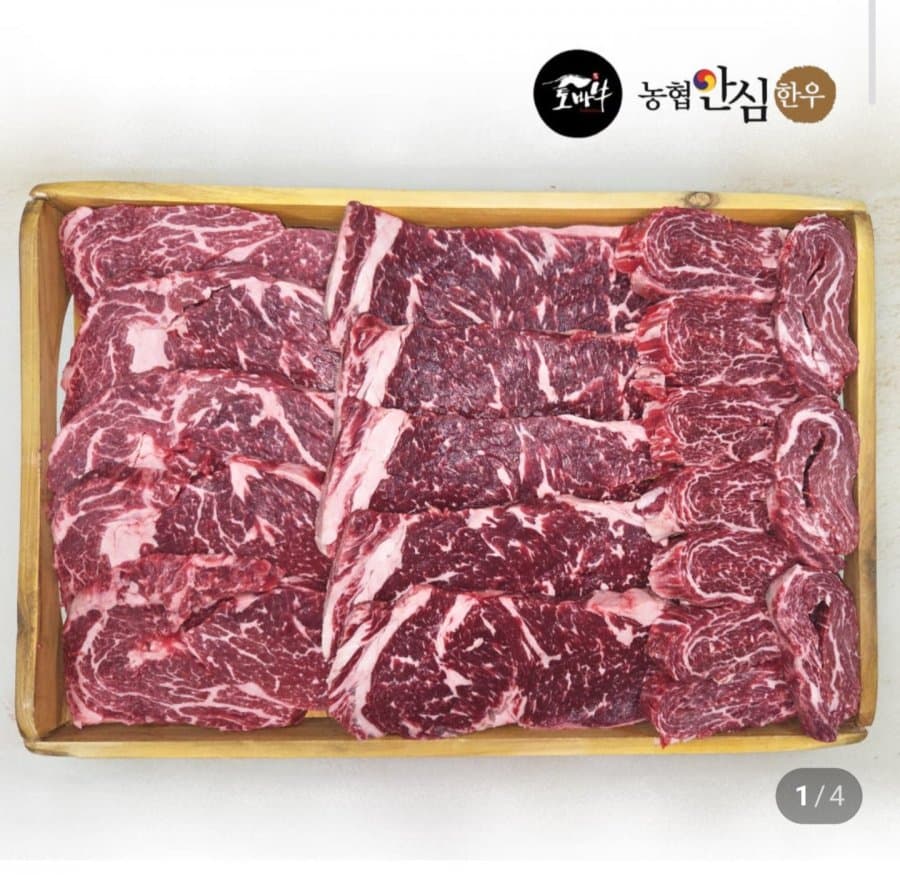 농협안심한우 1등급 600g