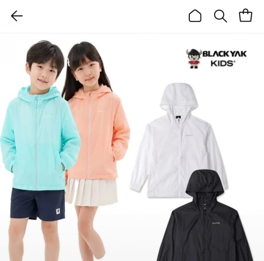 블랙야크키즈 윈드브레이커