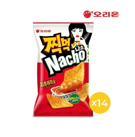 오리온 찍먹 나쵸 치폴레마요
