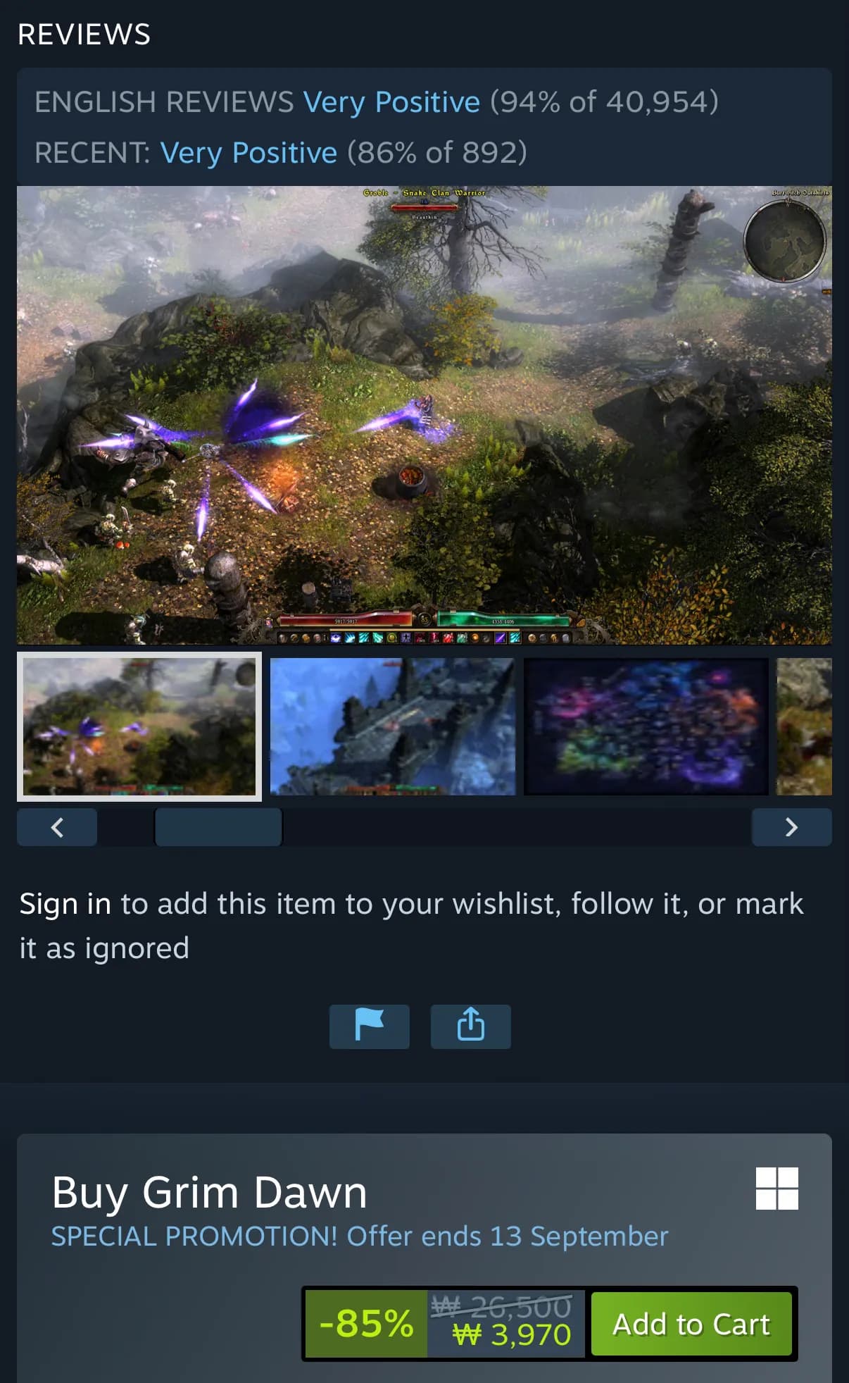 Grim Dawn (Steam)