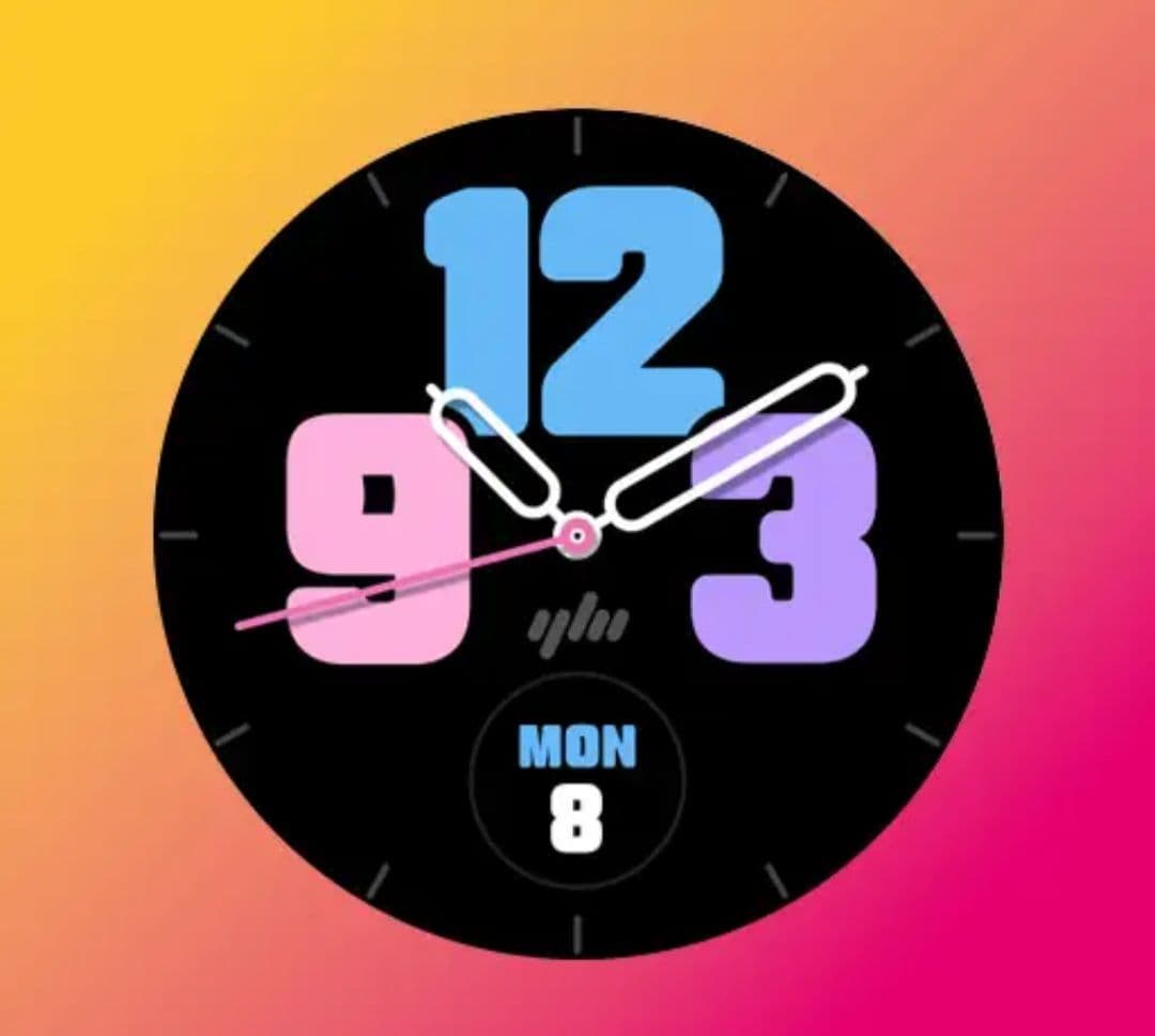 yamwatch analog 2 워치페이스