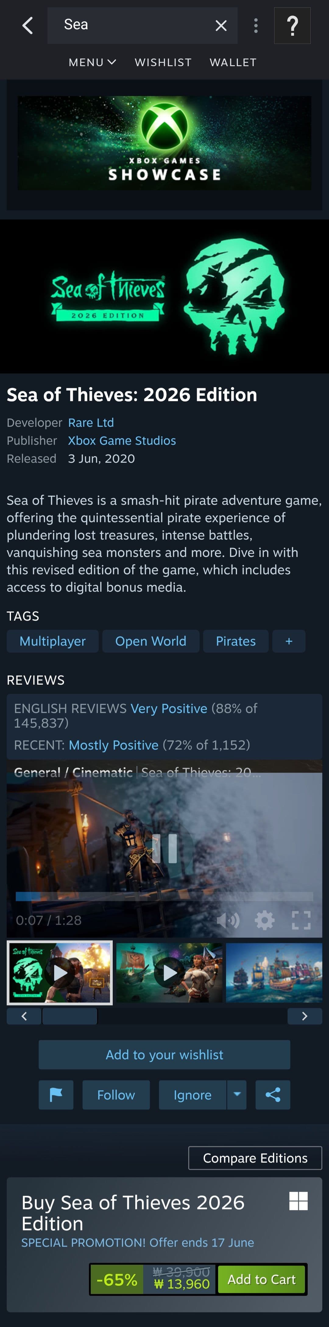 Sea of Thieves 2026 Edition