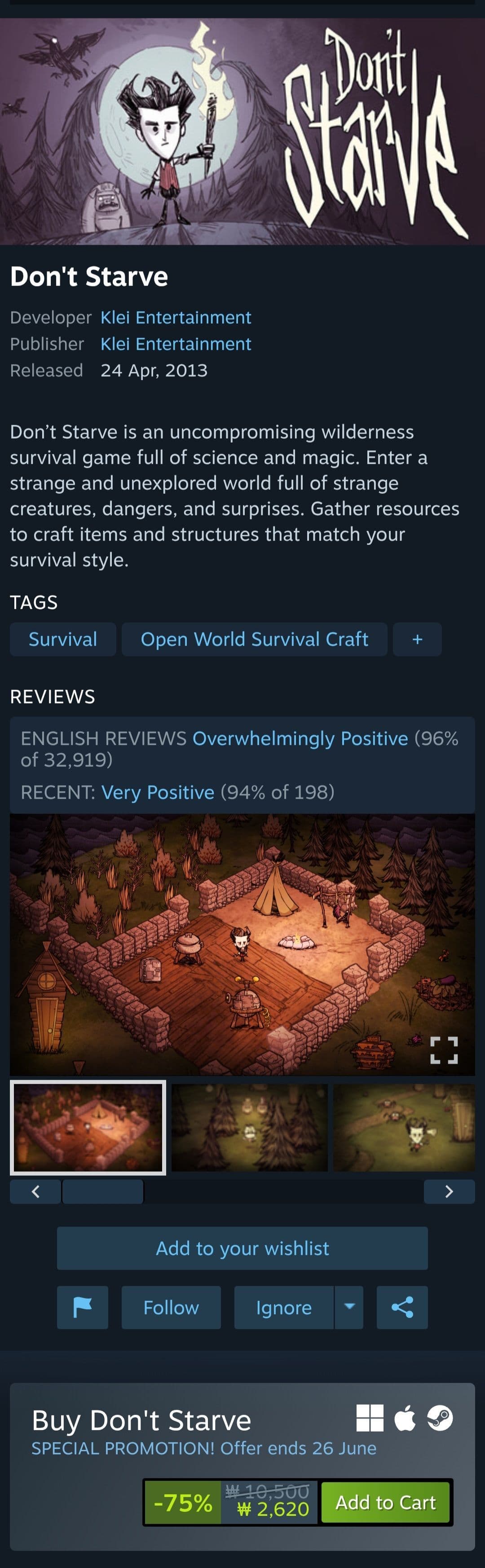 Don't Starve