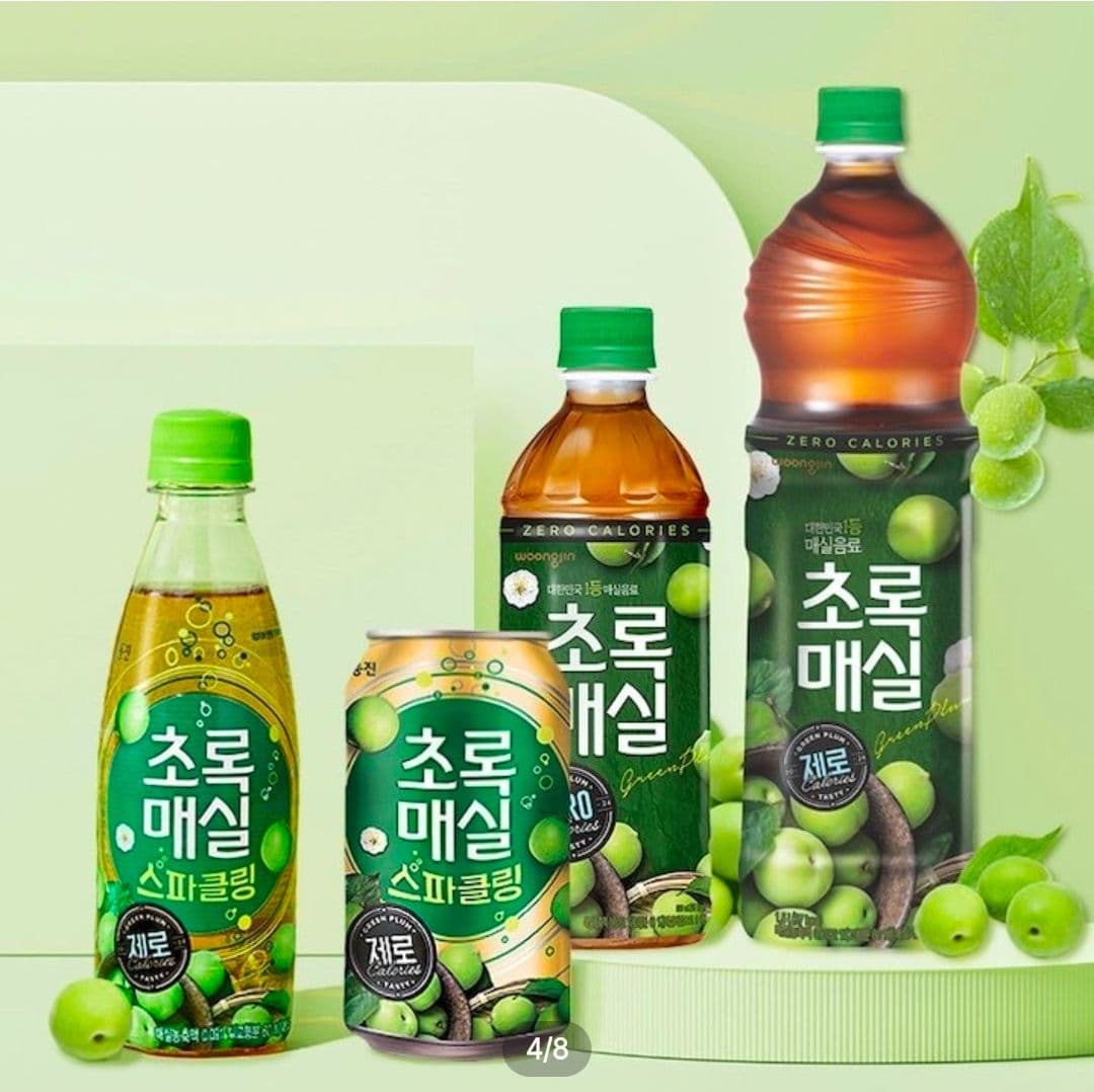 초록매실 제로 1.5L 6개