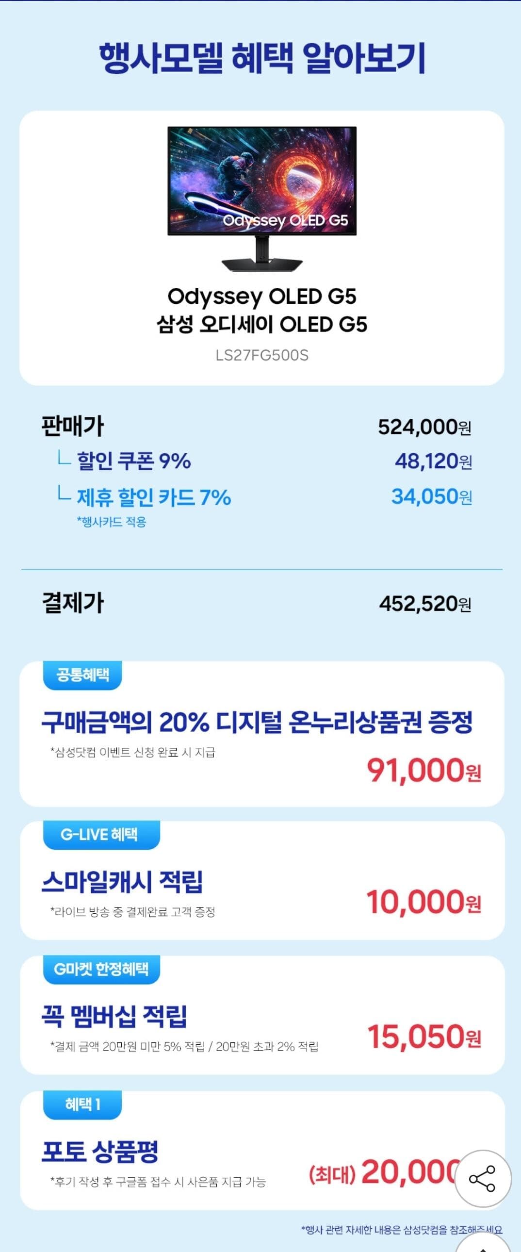 삼성 S27FG500 OLED QHD