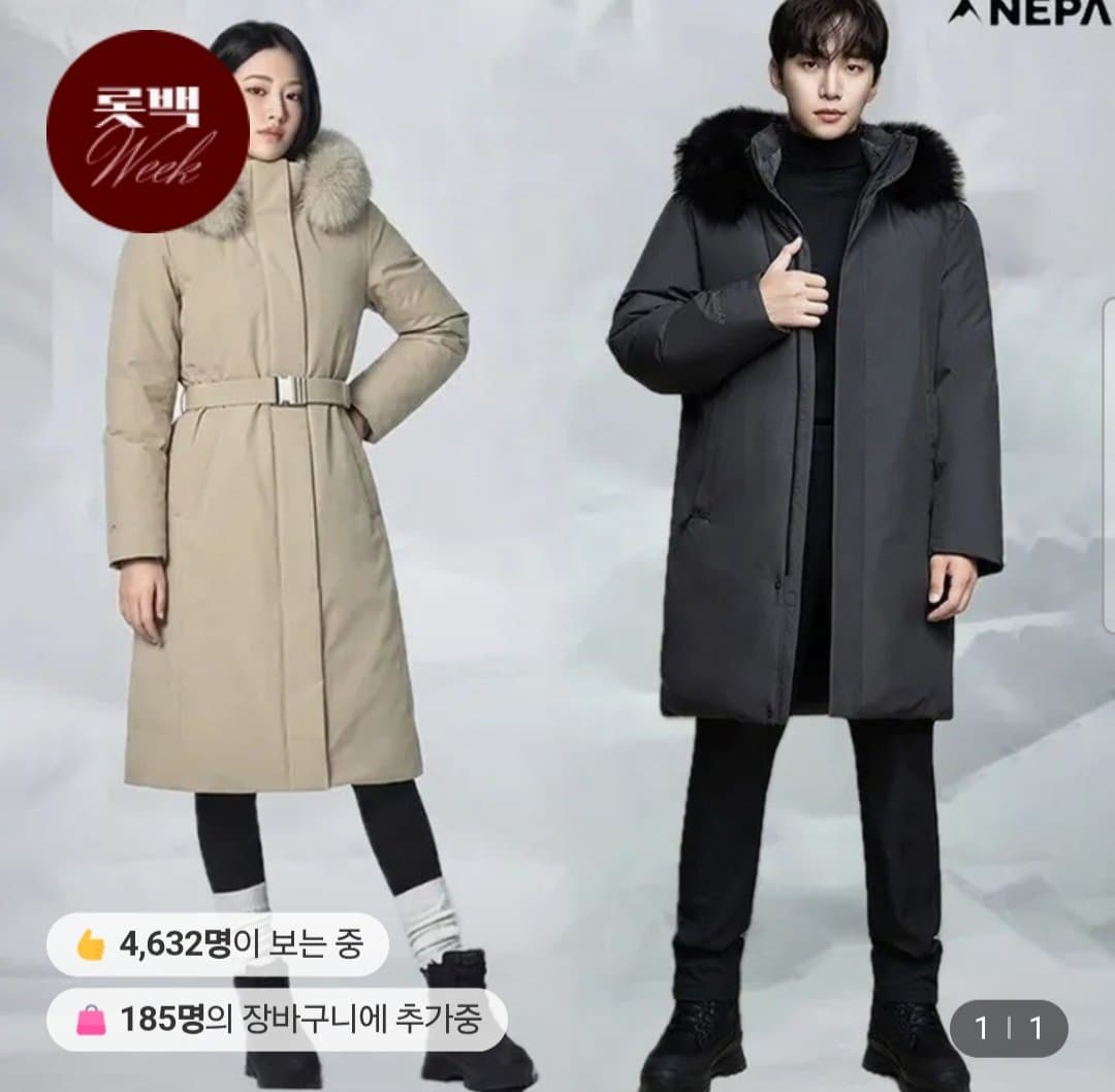 네파 아르테 고어텍스 롱다운